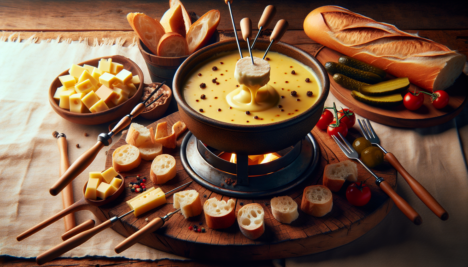 Fondue aux fromages
