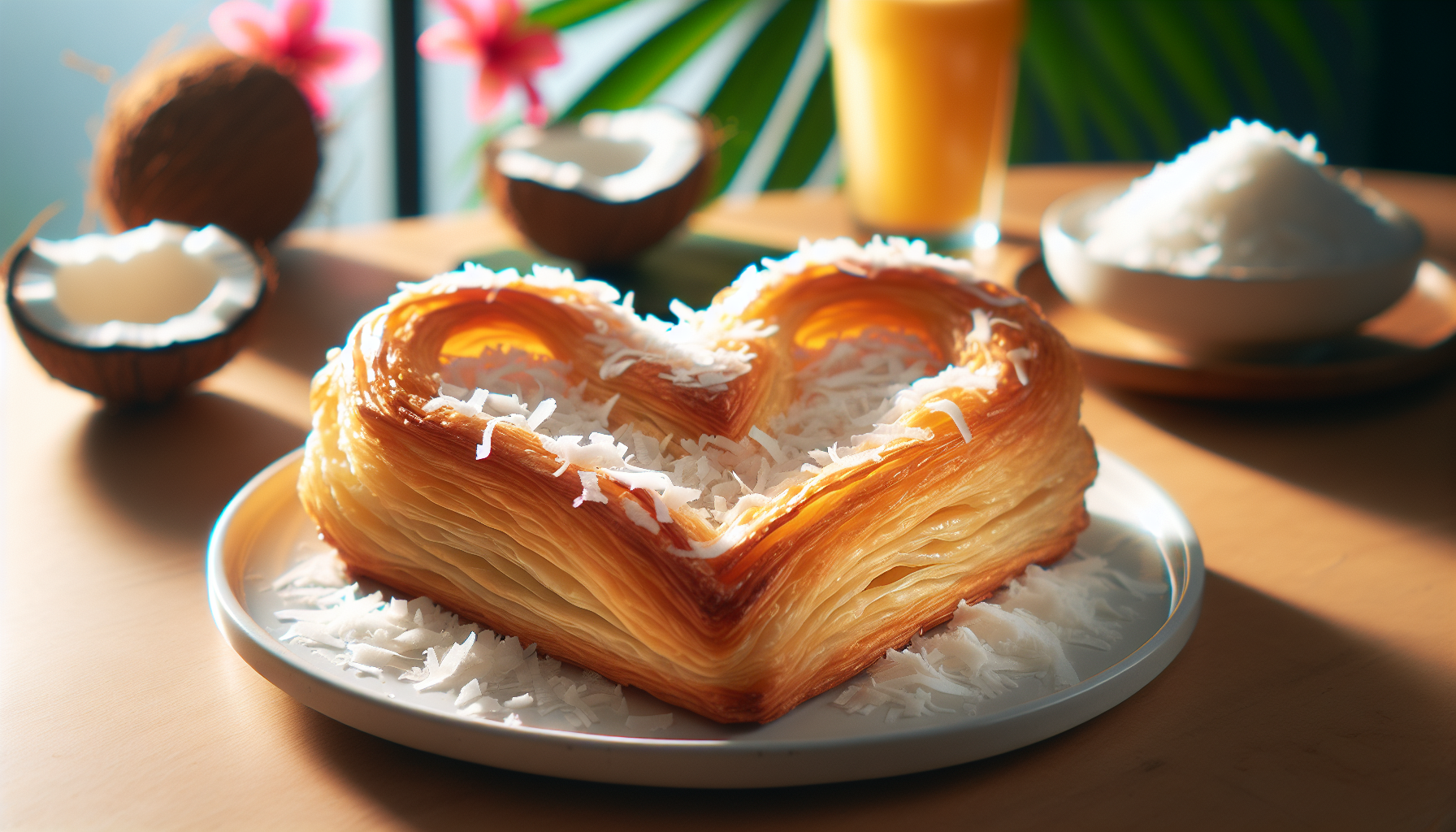 Palmier à la noix de coco