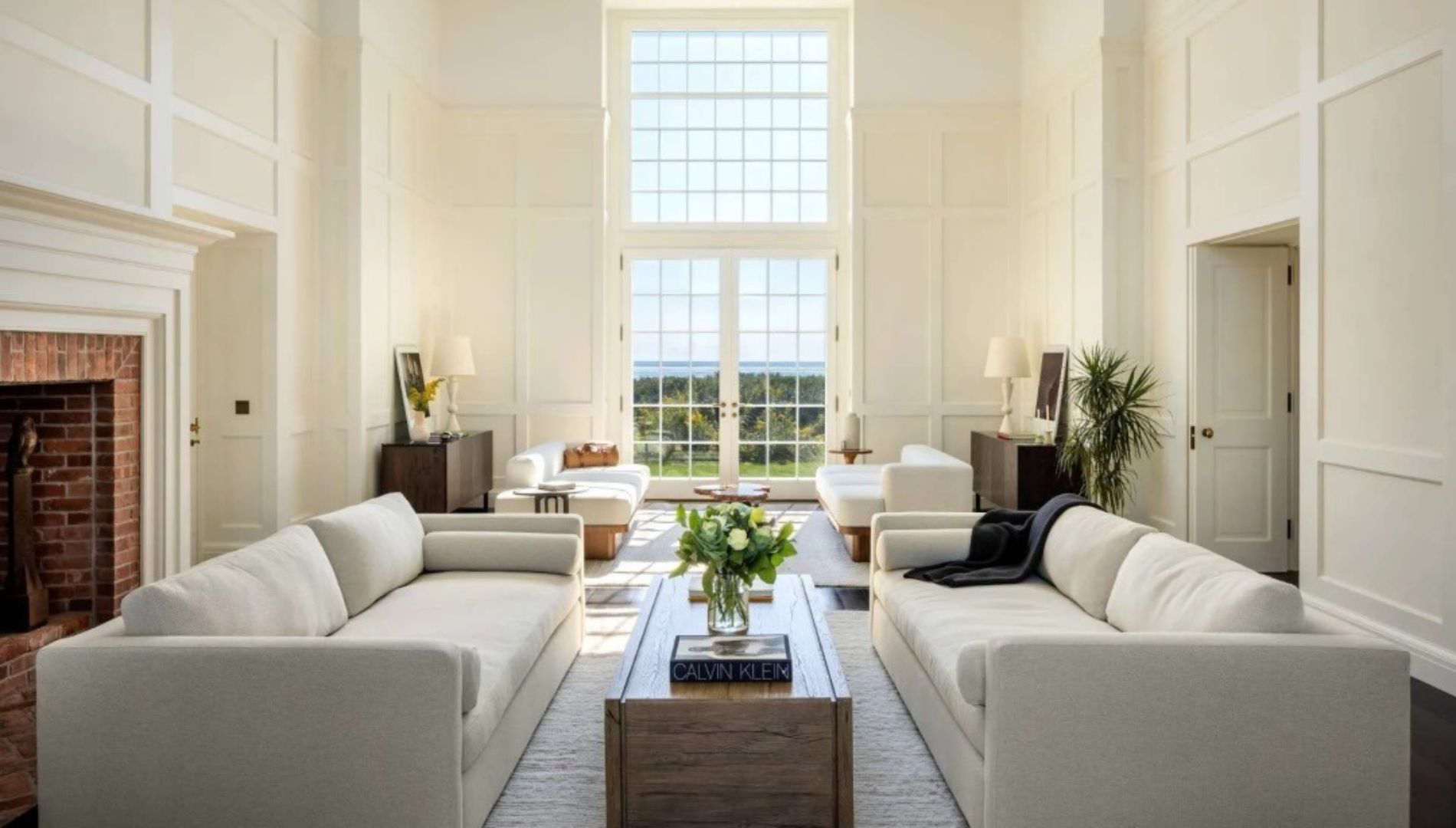 The large living room