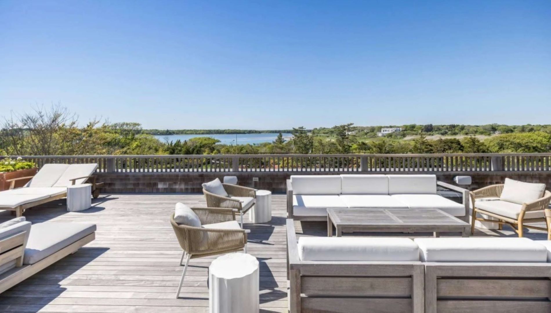 The raised deck
