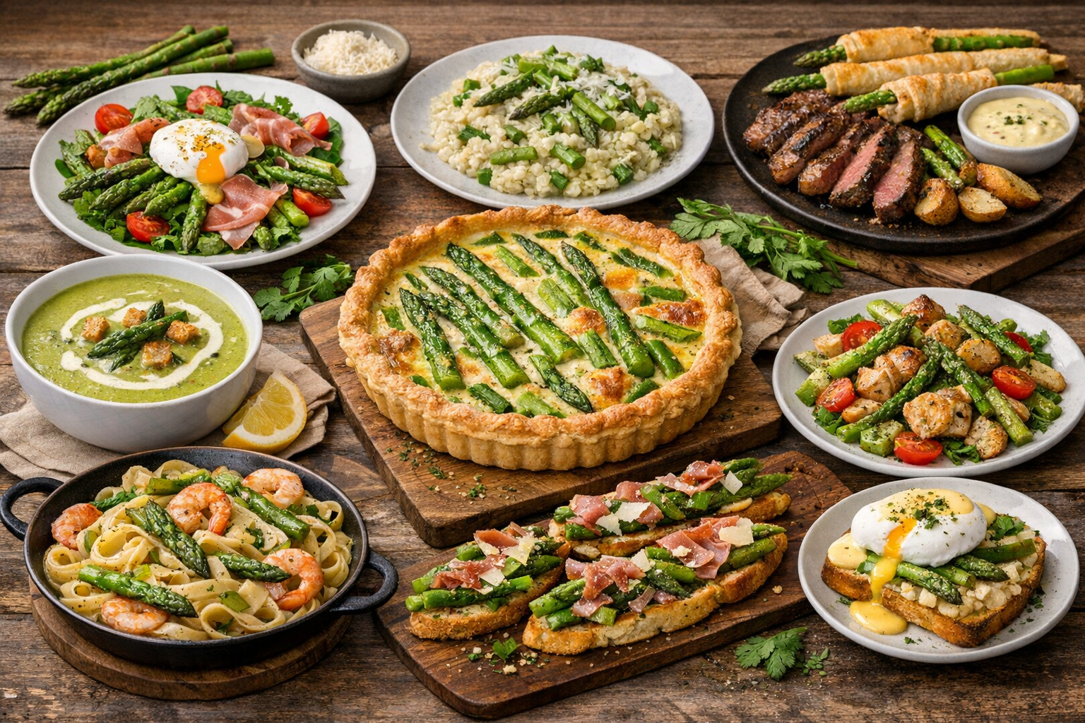 Dix recettes délicieuses à base d’asperges