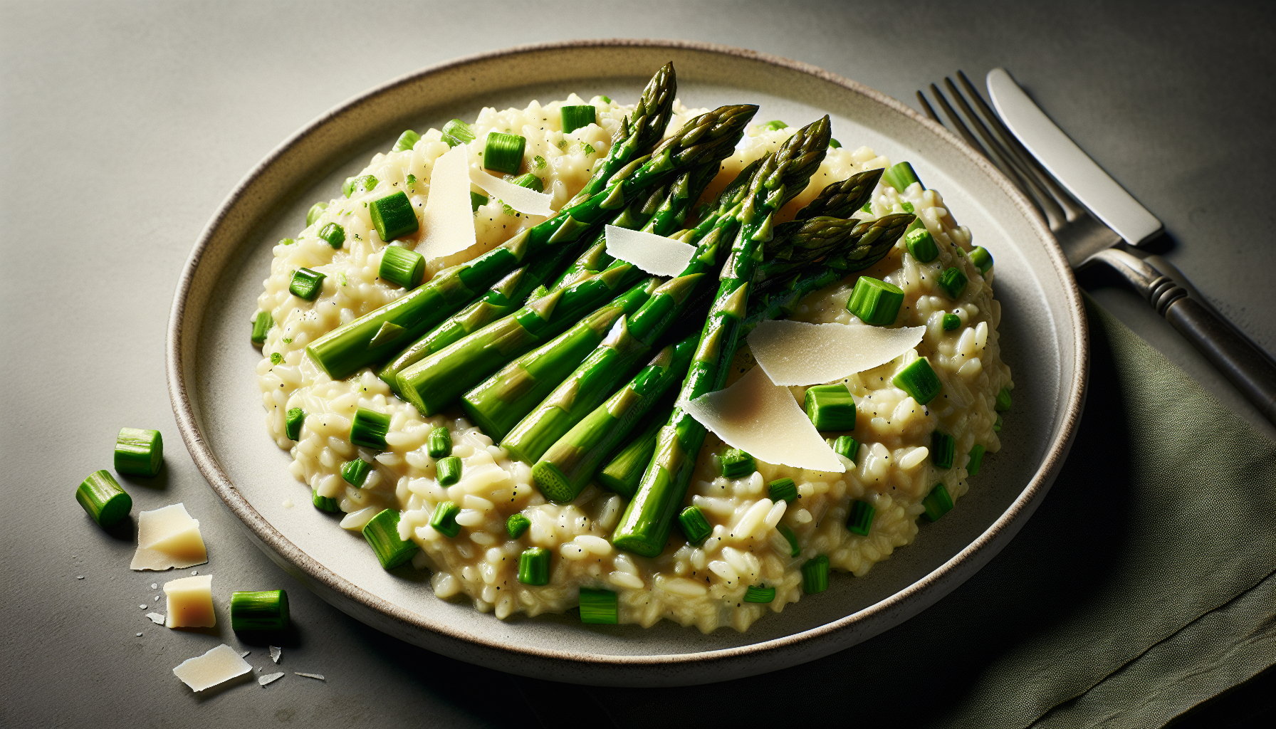 Risotto aux asperges