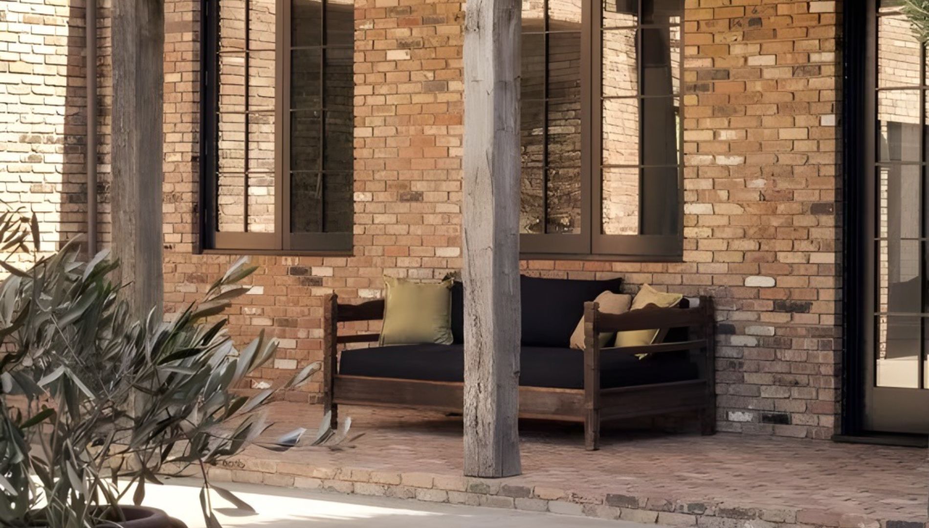 Covered terrace