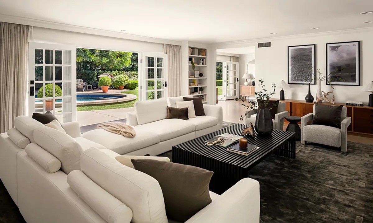 The living room