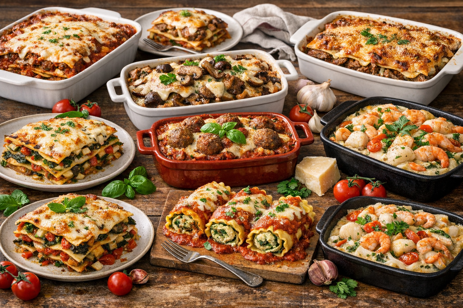 Recettes de lasagne variées et originales