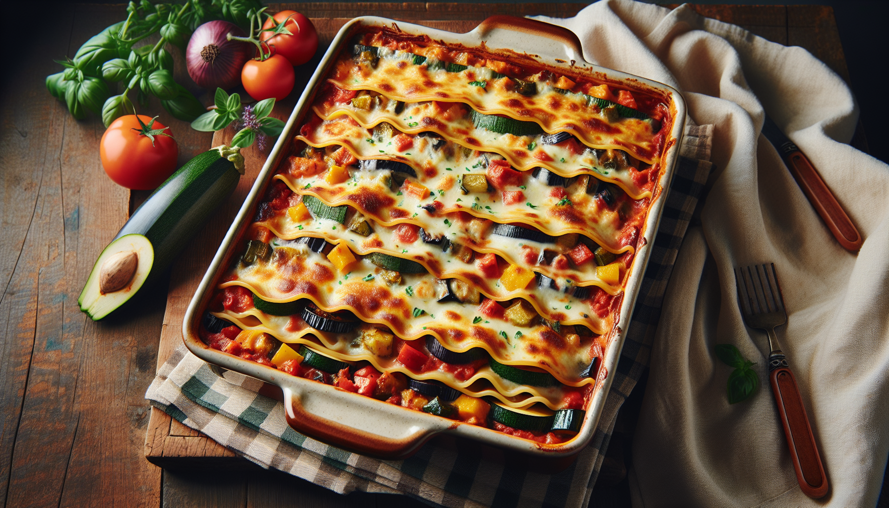 Lasagne aux légumes