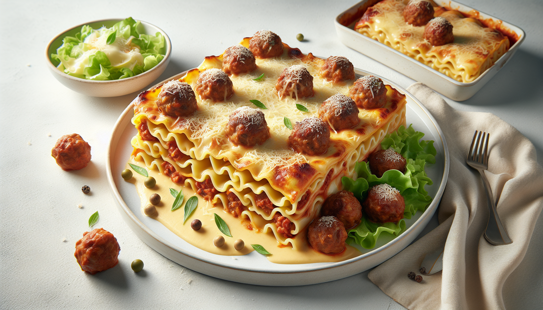 Lasagne aux boulettes