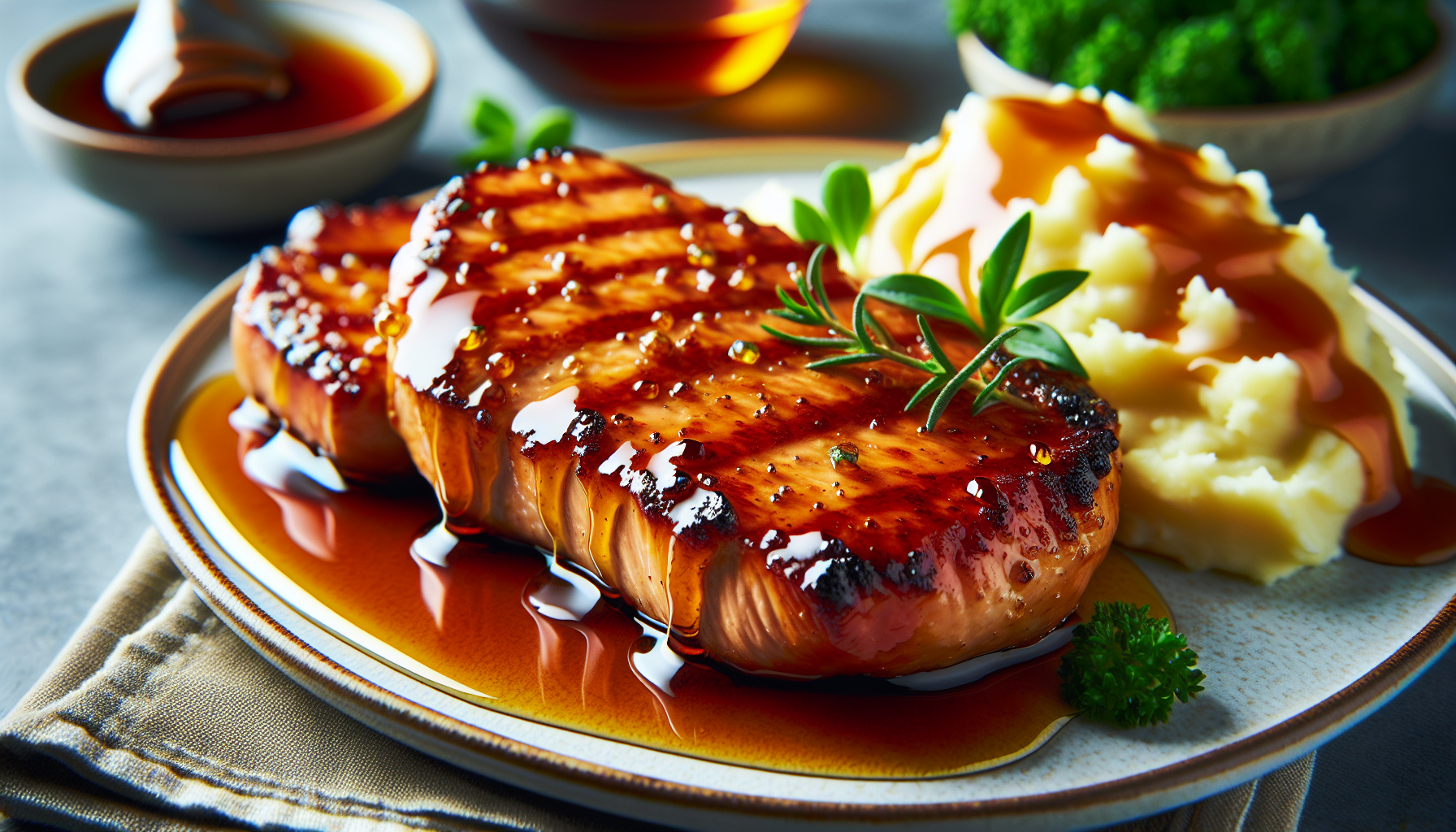 Filets de porc au sirop d'érable