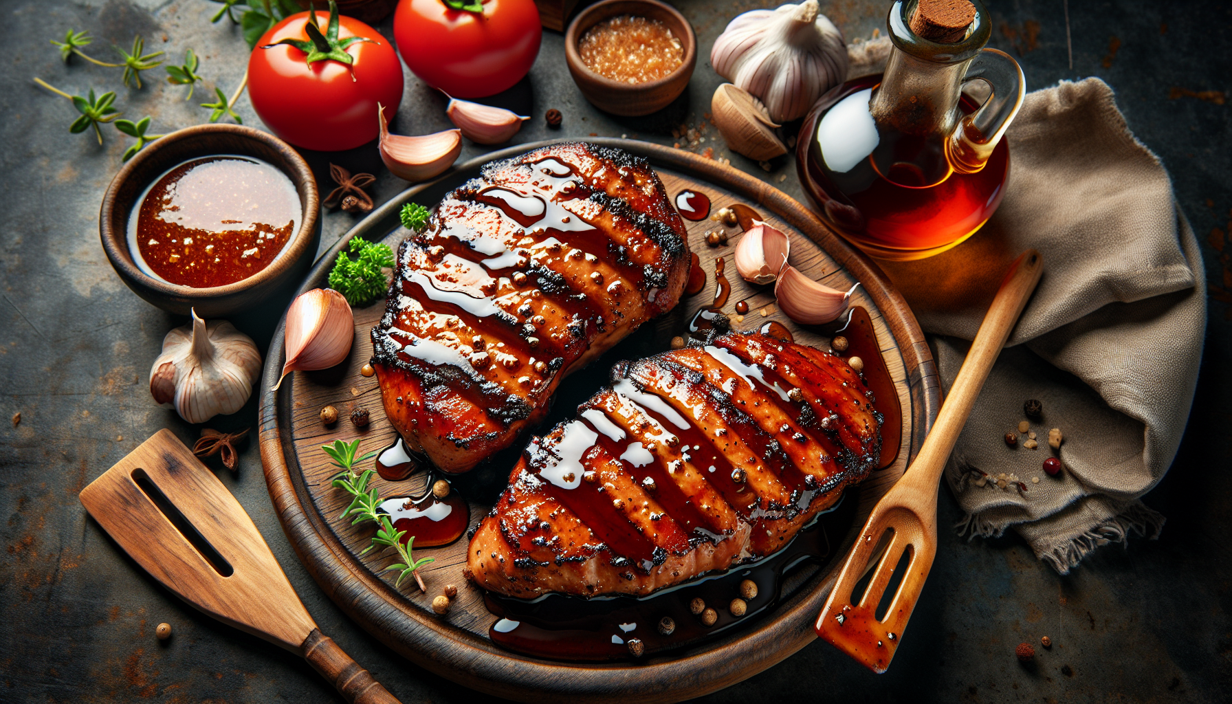 Filets de porc BBQ au sirop d'érable