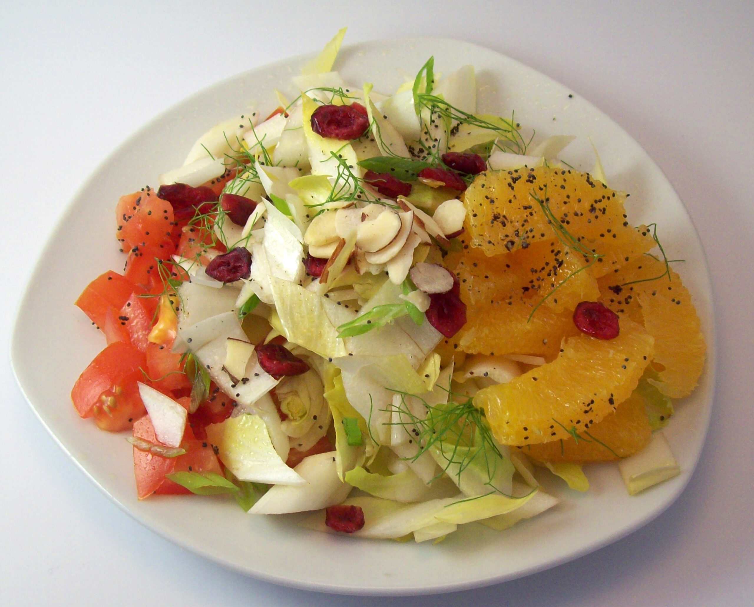 Endives d'été en salade