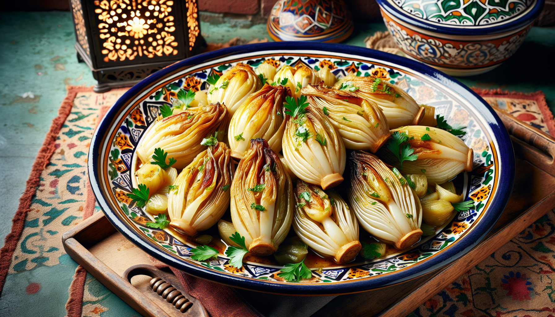 Endives braisées marocaines