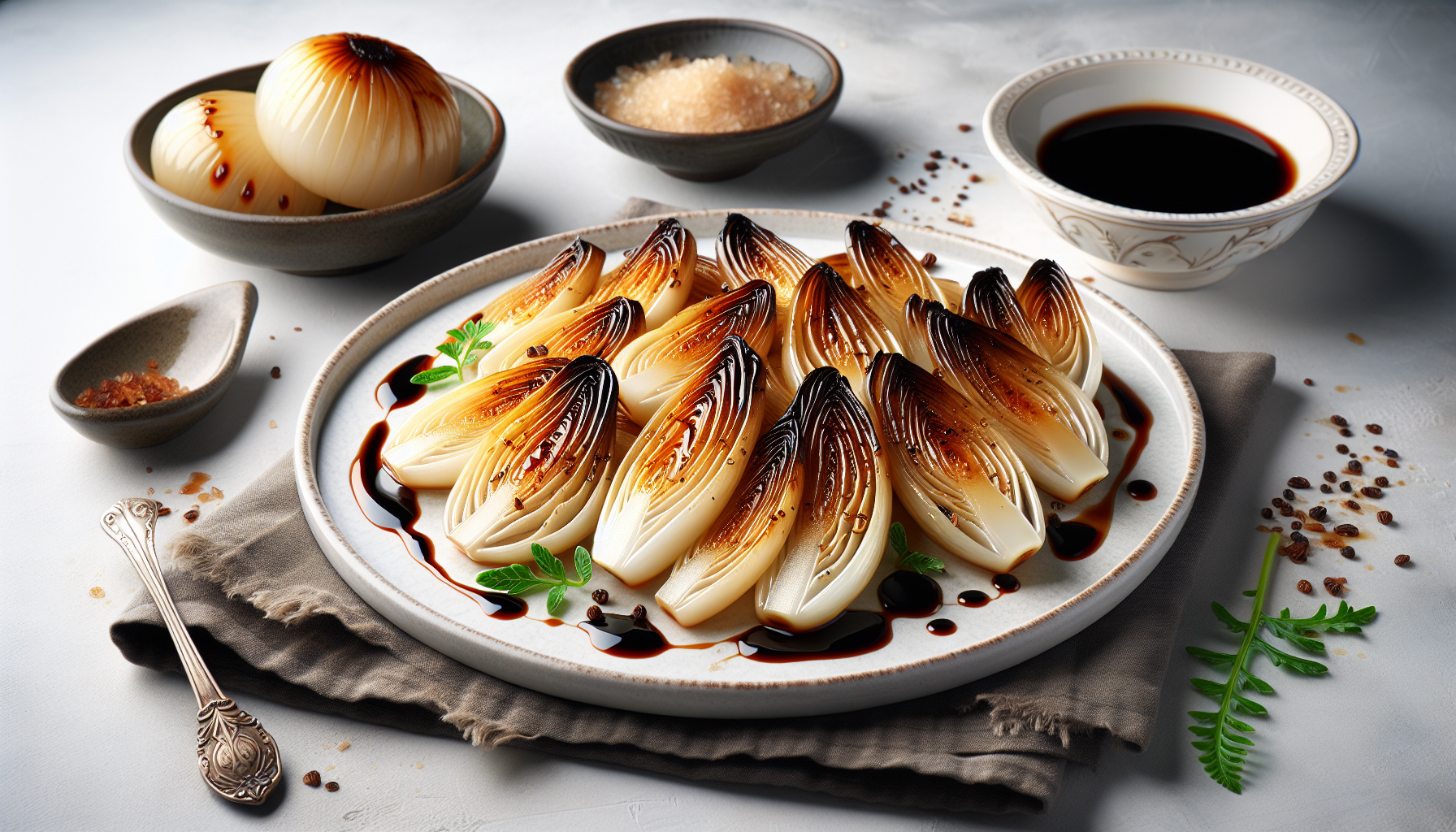 Endives braisées au balsamique