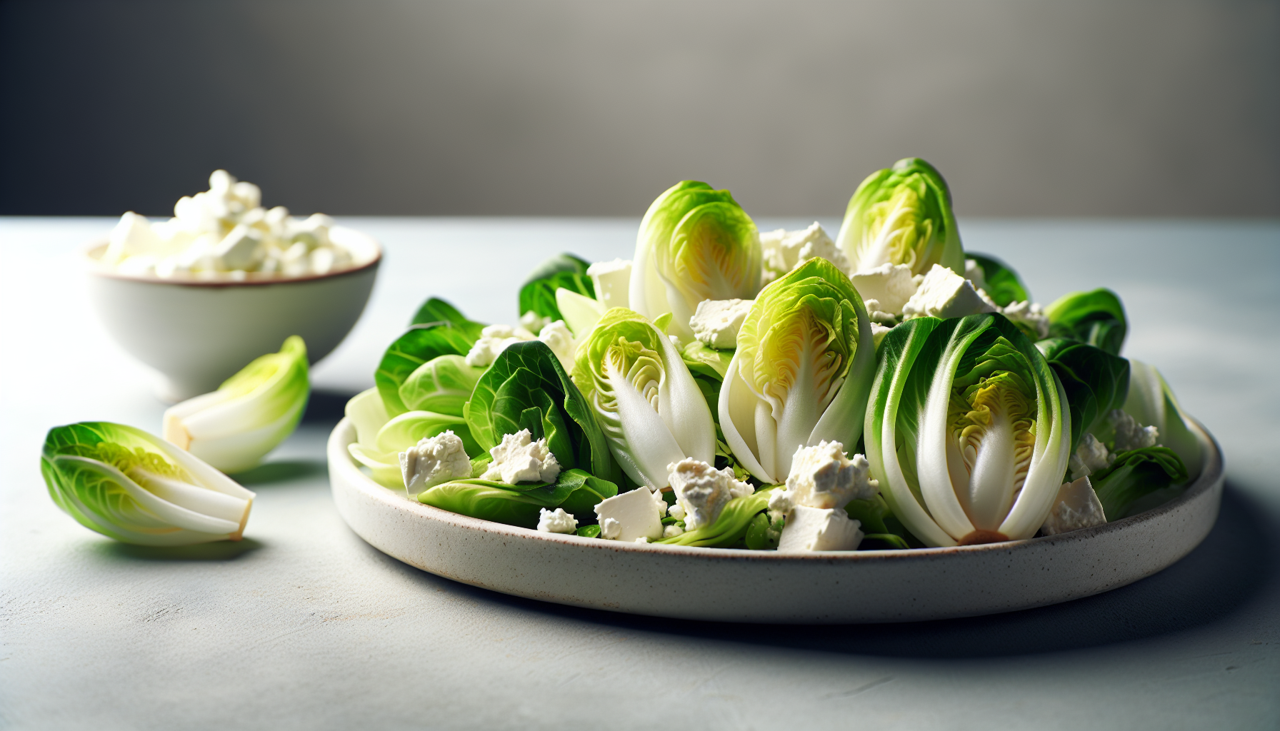 Salade d'endives et de chèvre
