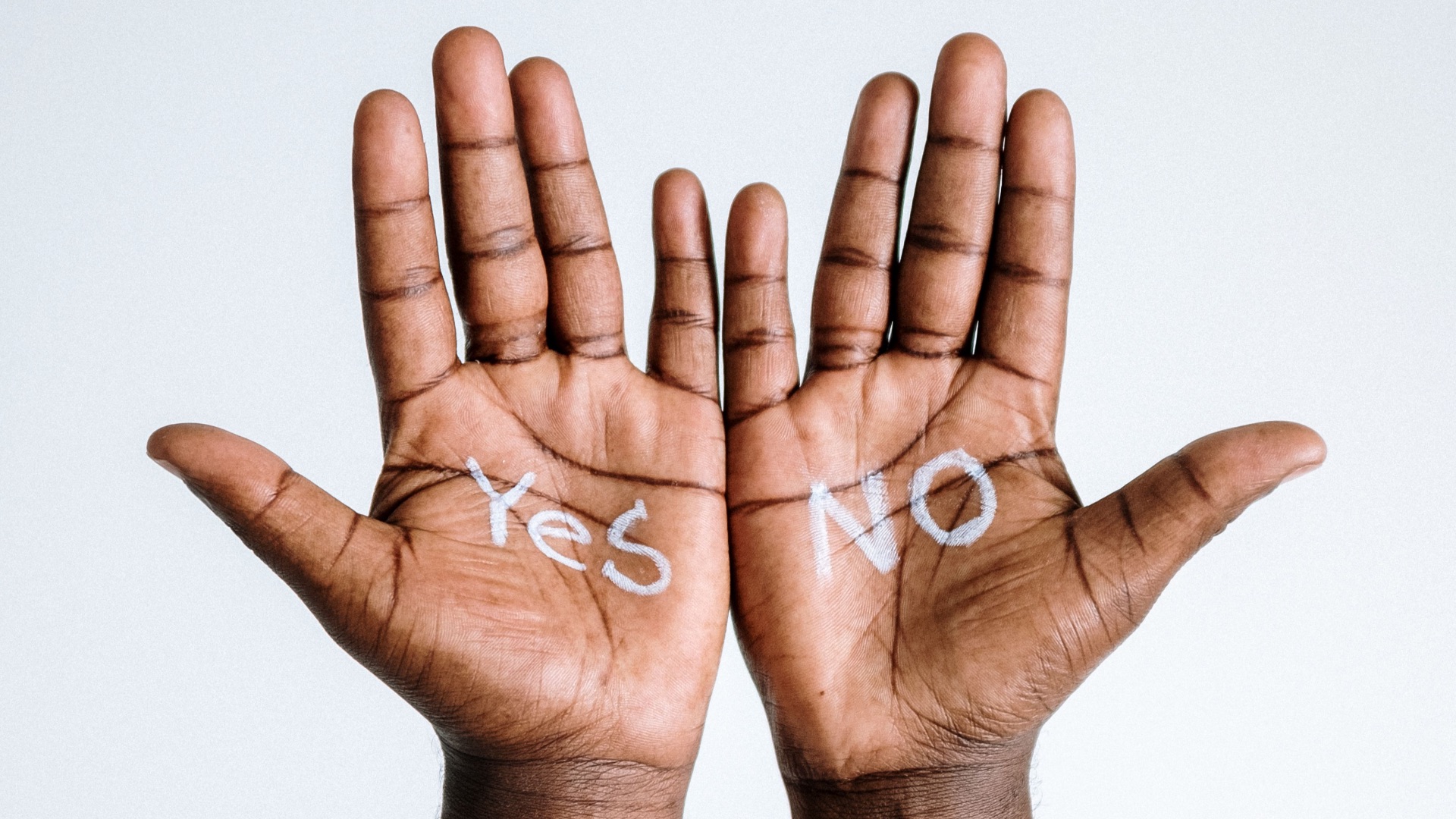 6. Tu dis « oui » alors que tu voudrais dire « non »