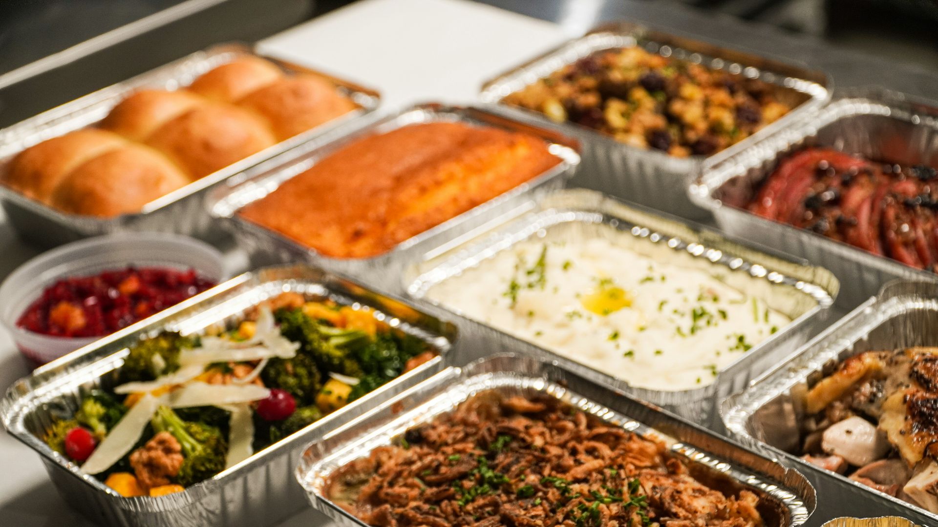 5. Plats préparés en barquettes en aluminium