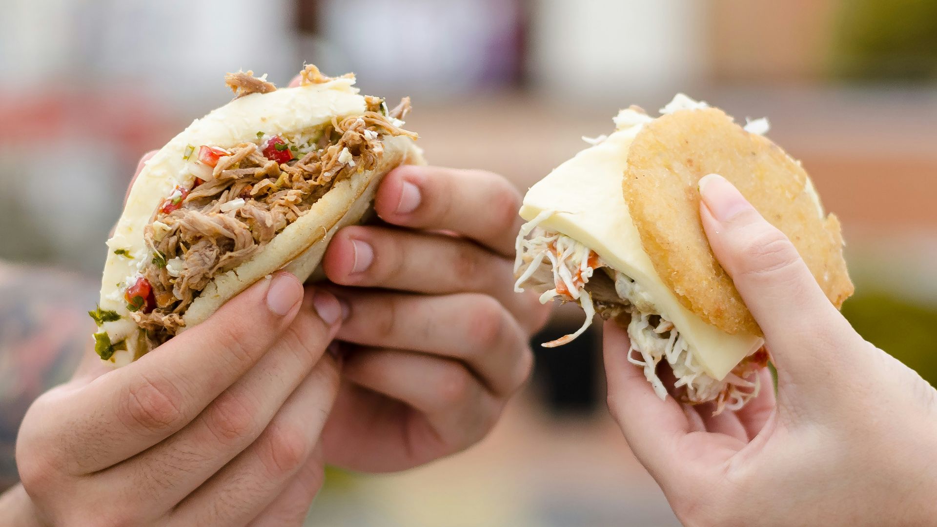 2. Mini-sandwichs à l'arepa