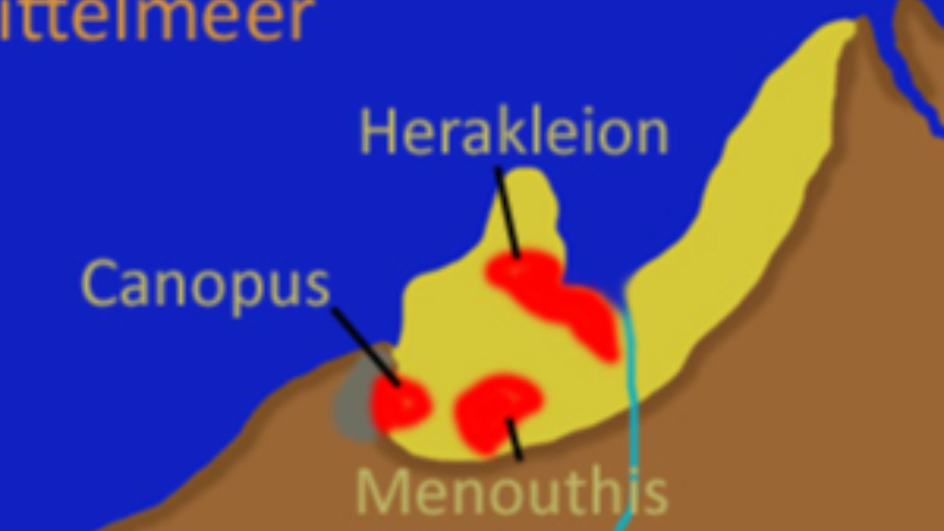 19. La découverte d'Héracléion sous les eaux