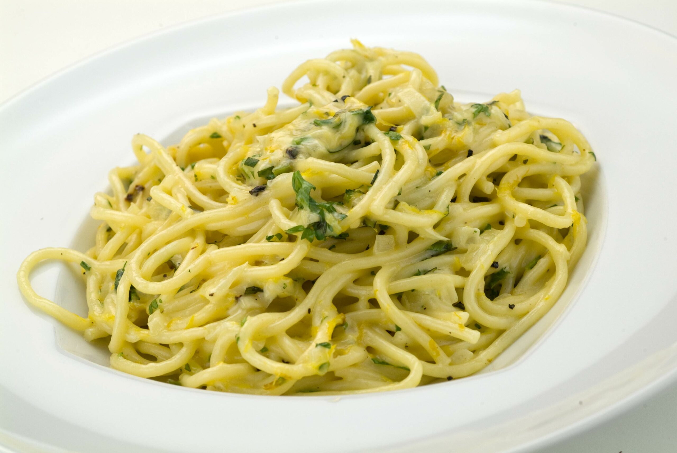 Spaghetti au citron