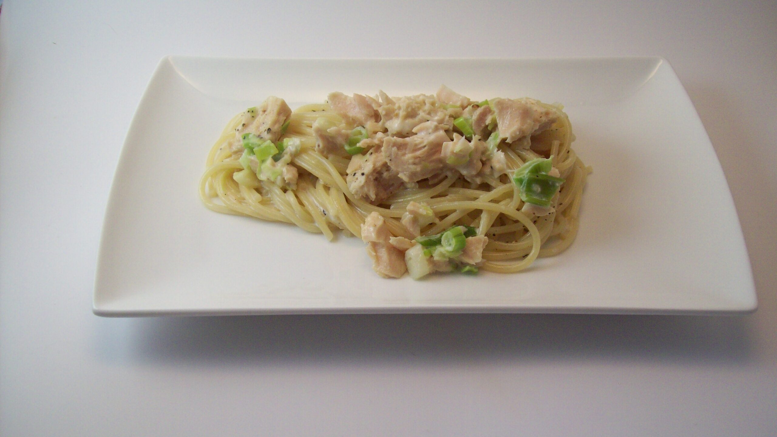 Spaghetti au thon