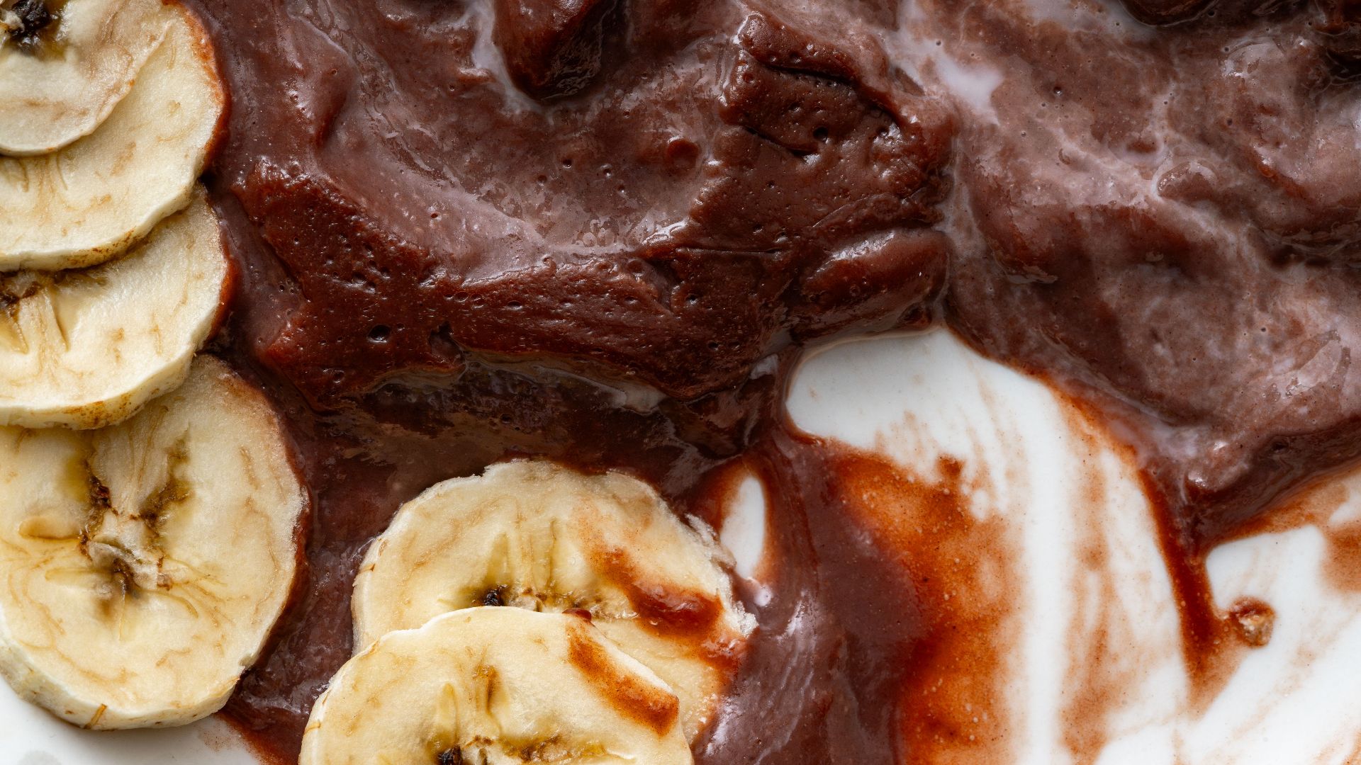 6. Glace à la banane et au chocolat noir