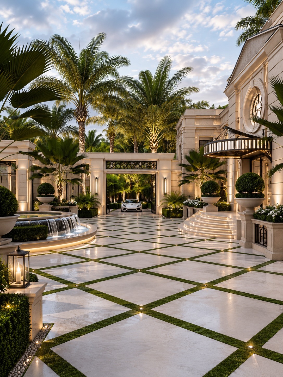 La terrasse et la piscine