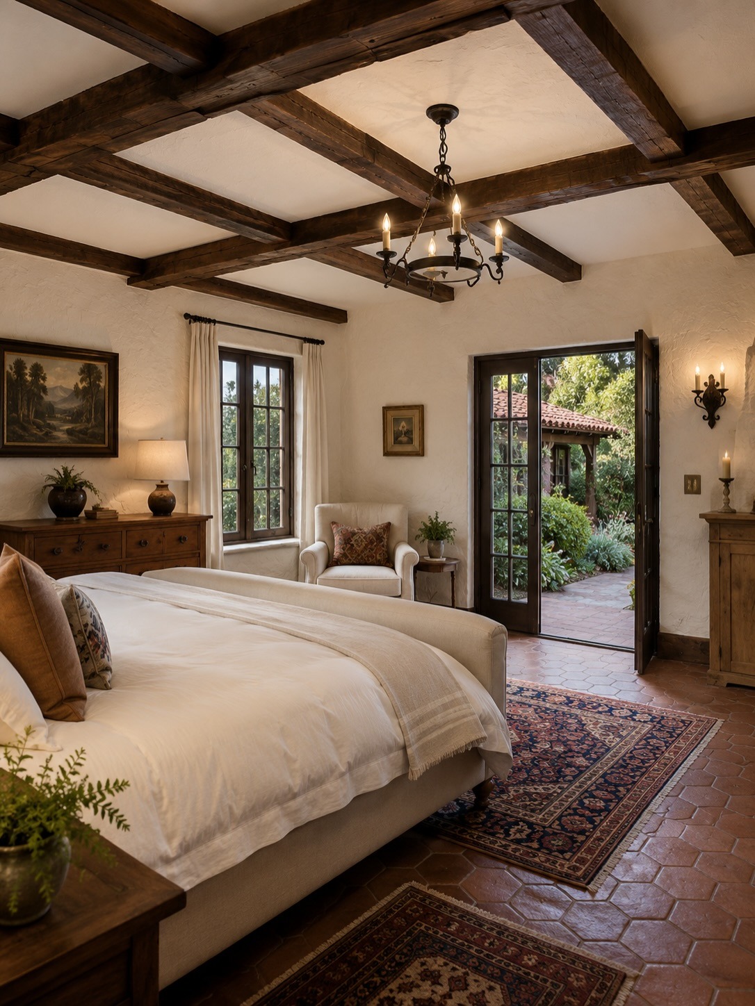 Suite with access to the garden