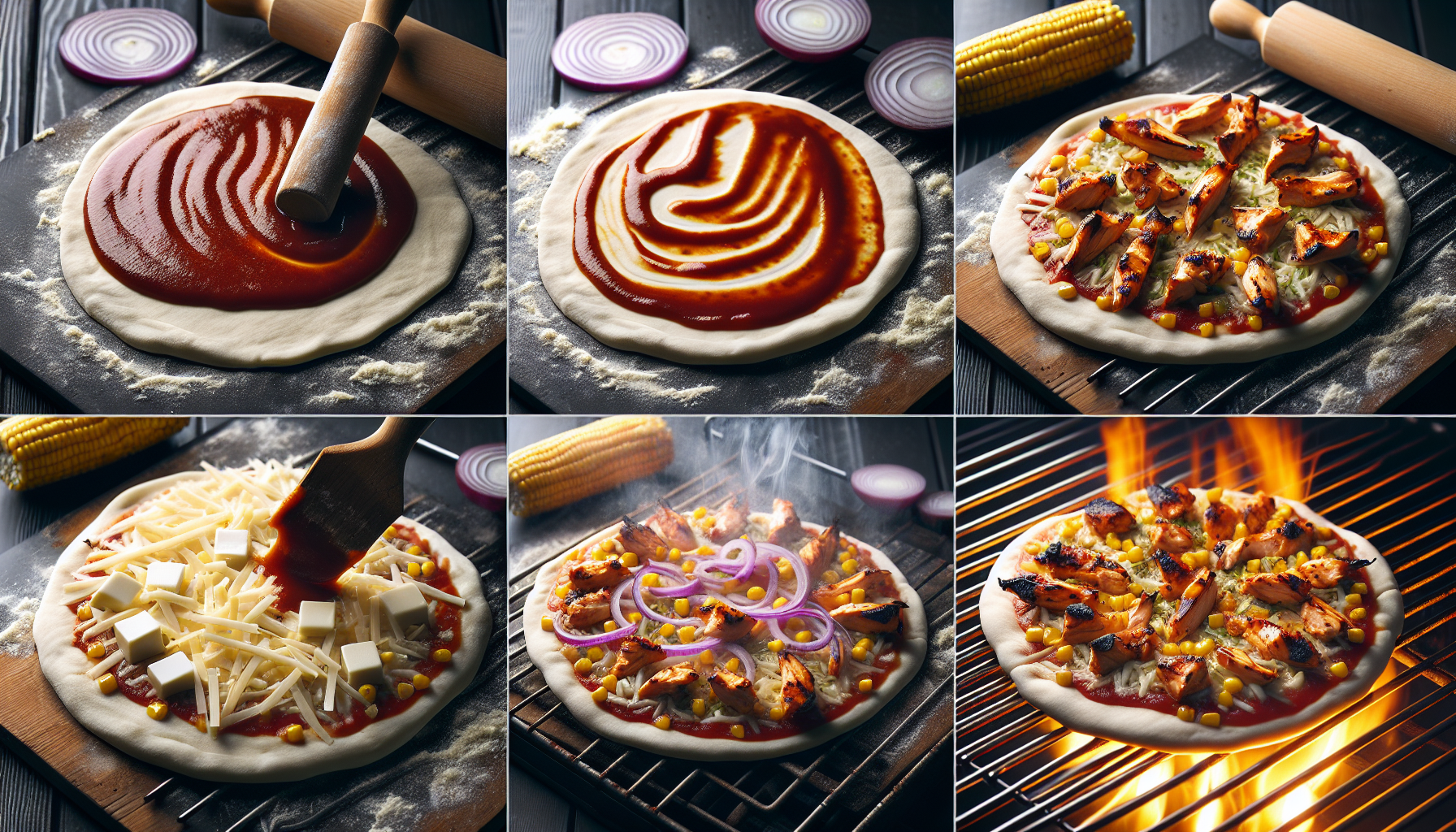 Pizza au BBQ