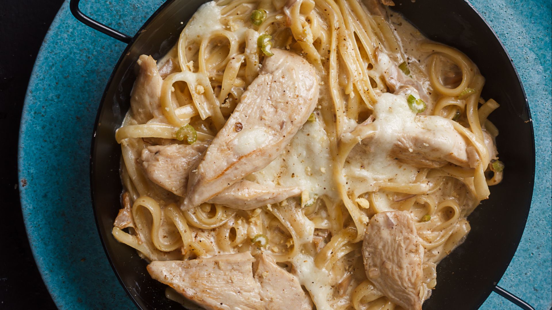 9. Tetrazzini à la dinde
