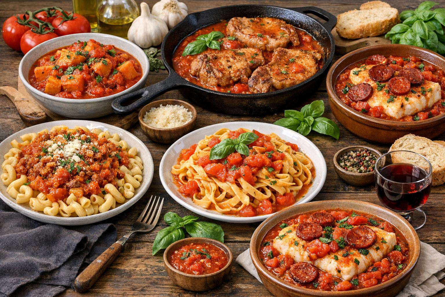 Recettes de sauces tomates fraîches