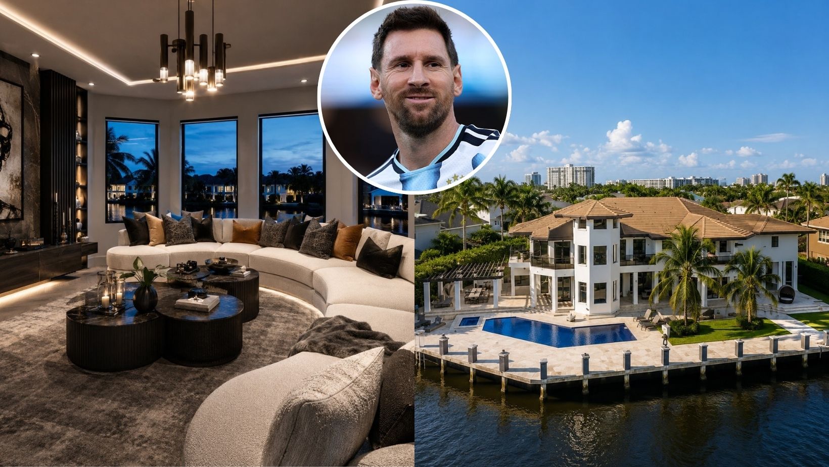 Voici la magnifique résidence floridienne de Lionel Messi à 10,8M$