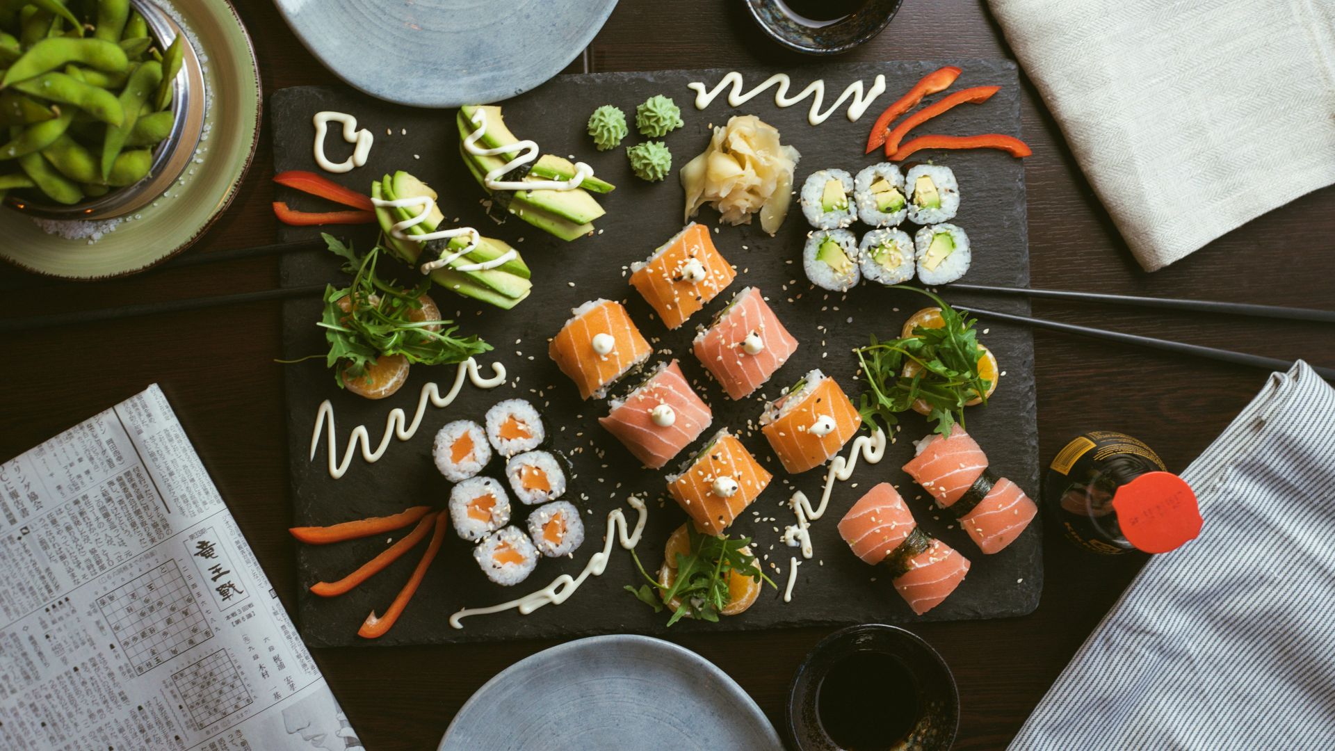 5. Rouleaux de sushi