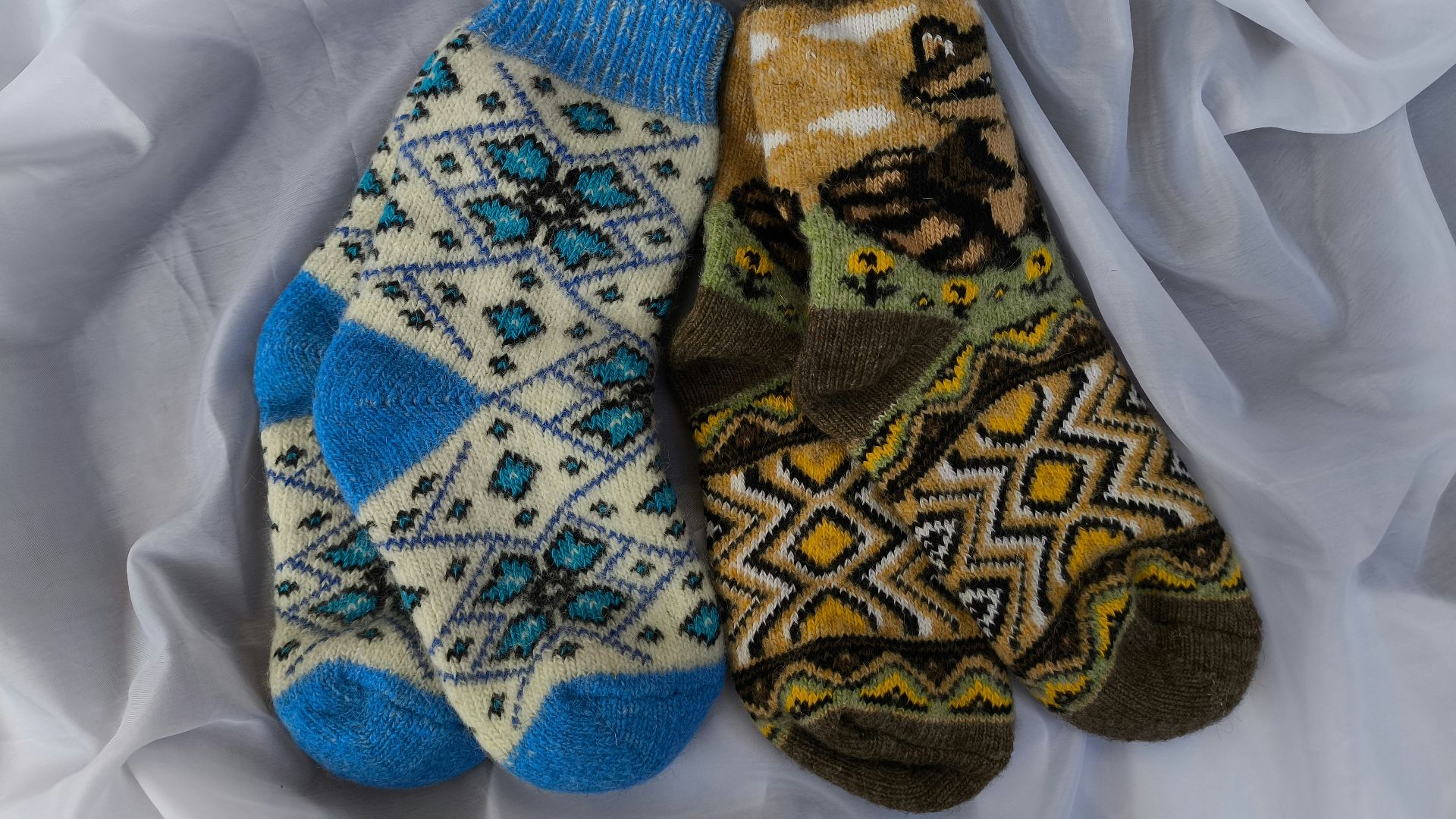 16. Chaussettes de randonnée en laine