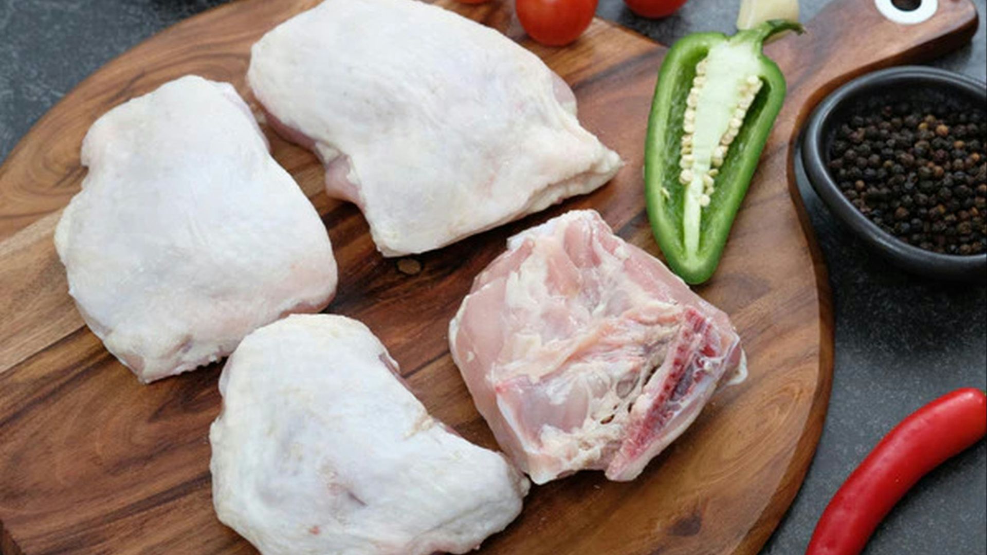 11. Cuisses de poulet