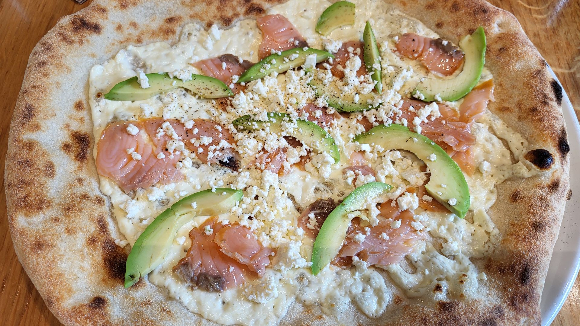 5. Pizza à la californienne