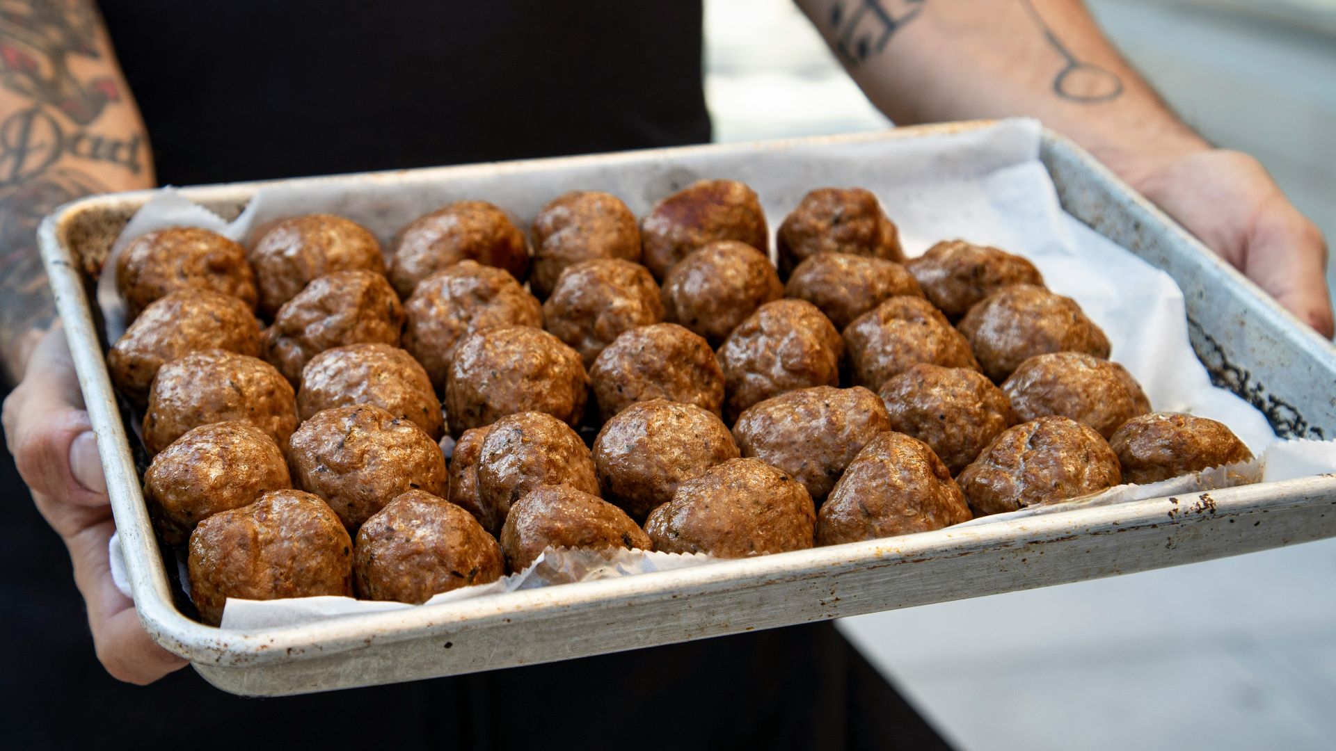 7. Boulettes de viande surgelées et sauce