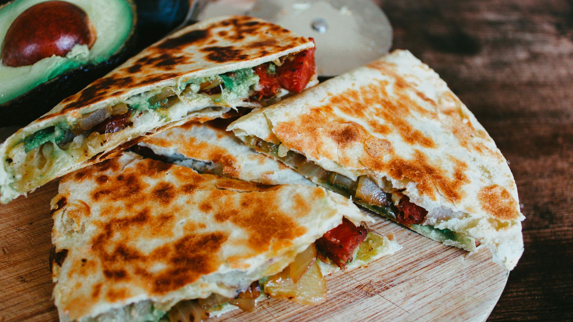 9. Quesadillas bien garnies