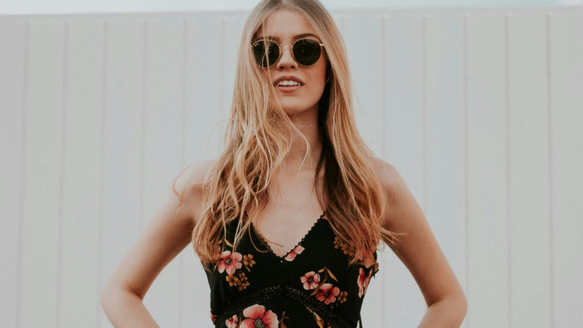 7. La robe à fleurs assortie