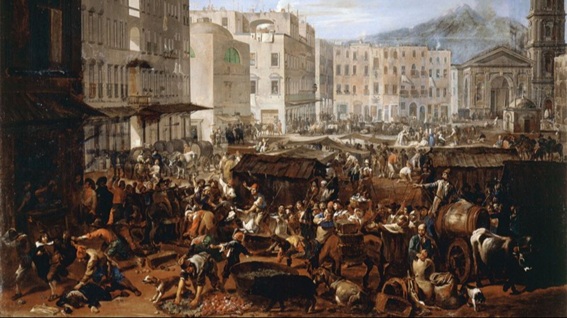 14. La révolte napolitaine a attiré l'attention de la couronne