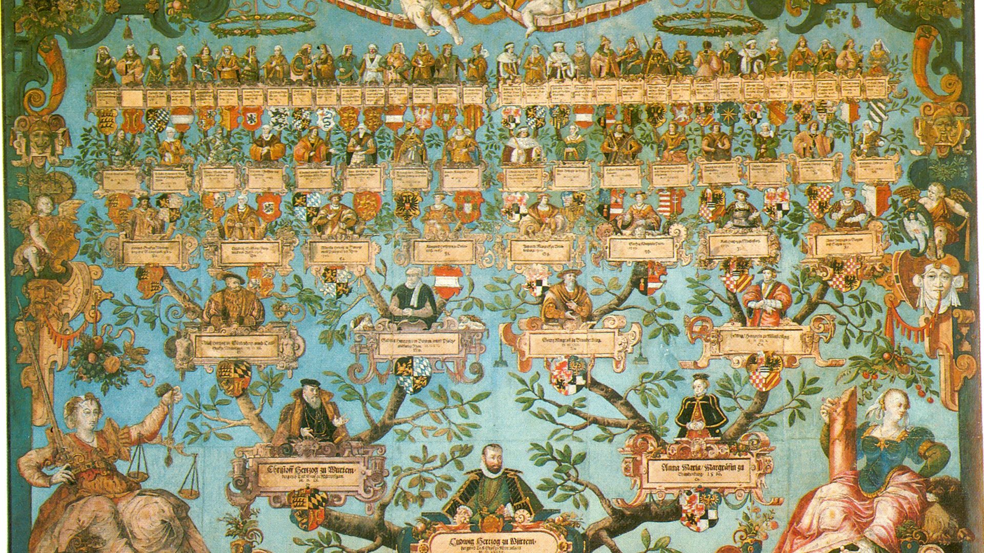 20. Albert d'Autriche et Élisabeth de Luxembourg