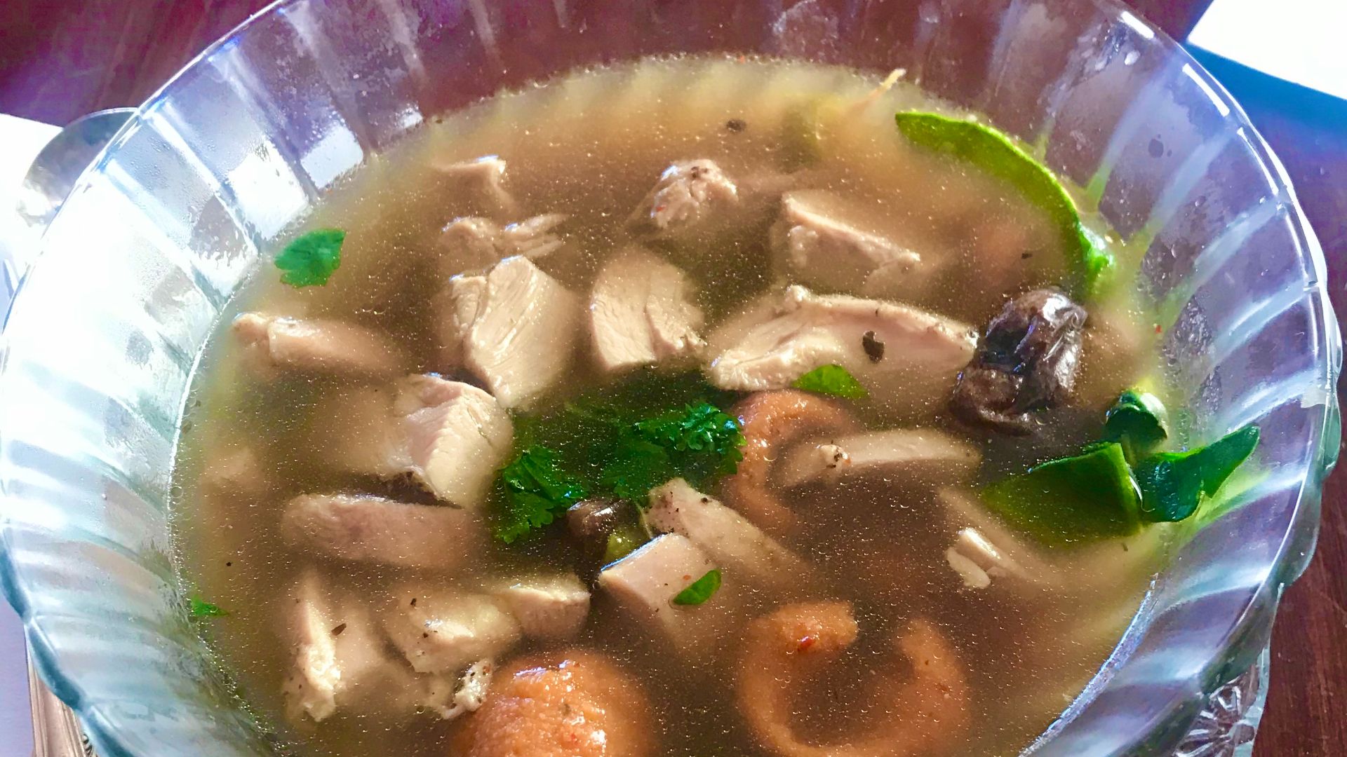 8. Bouillon de poulet