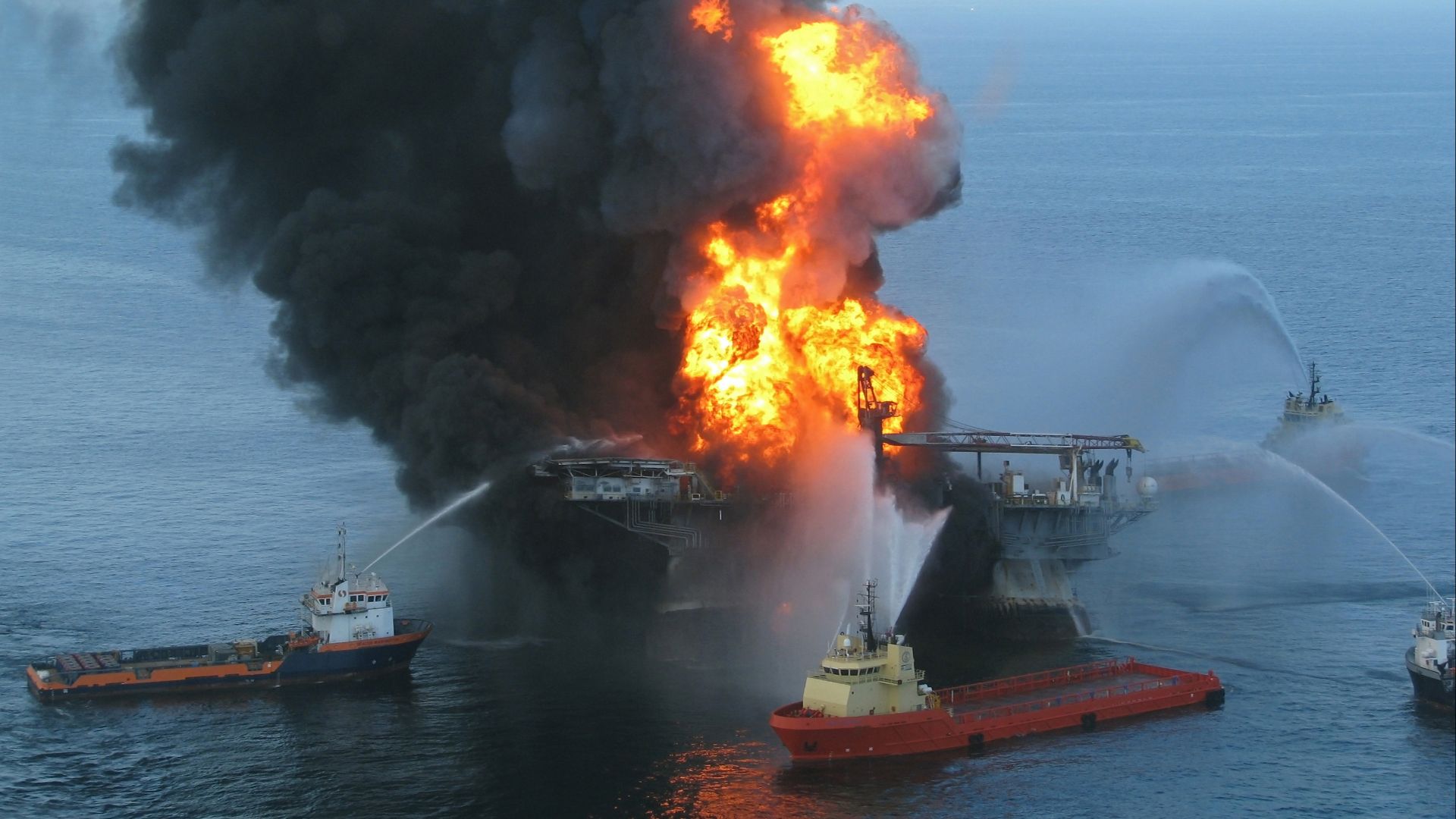 17. L'explosion de la plateforme Deepwater Horizon (2010)
