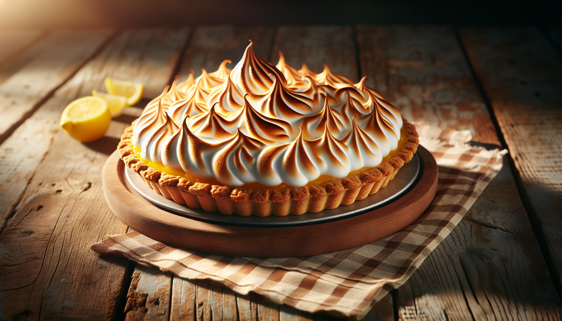 Tarte au citron meringué
