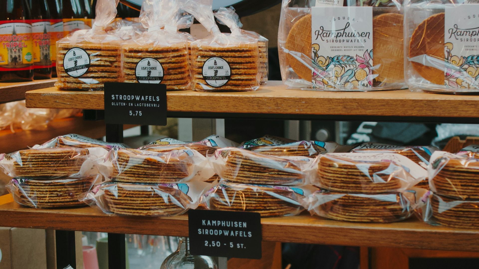 3. Stroopwafels au beurre d'Amsterdam