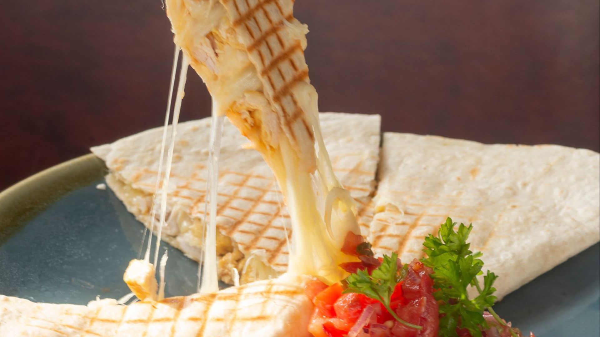 8. Quesadilla avec supplément de fromage