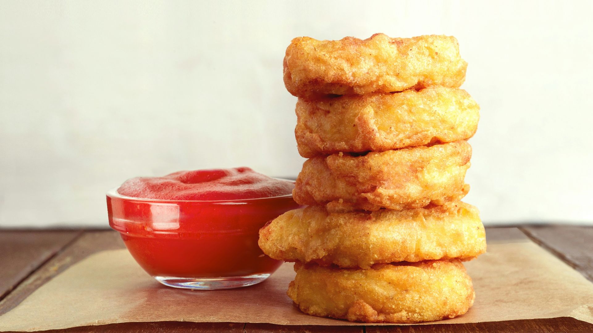 9. Nuggets accompagnés d'une sauce à part