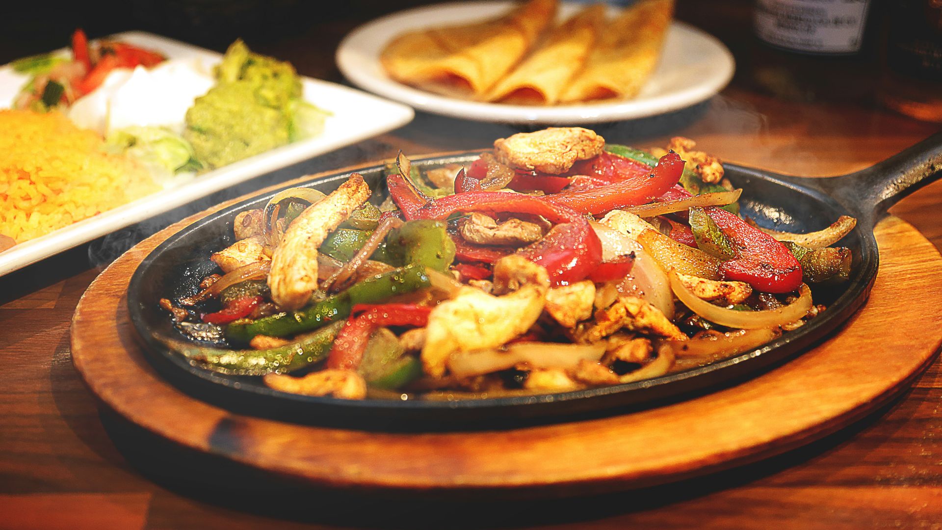 10. Fajitas végétariennes aux haricots