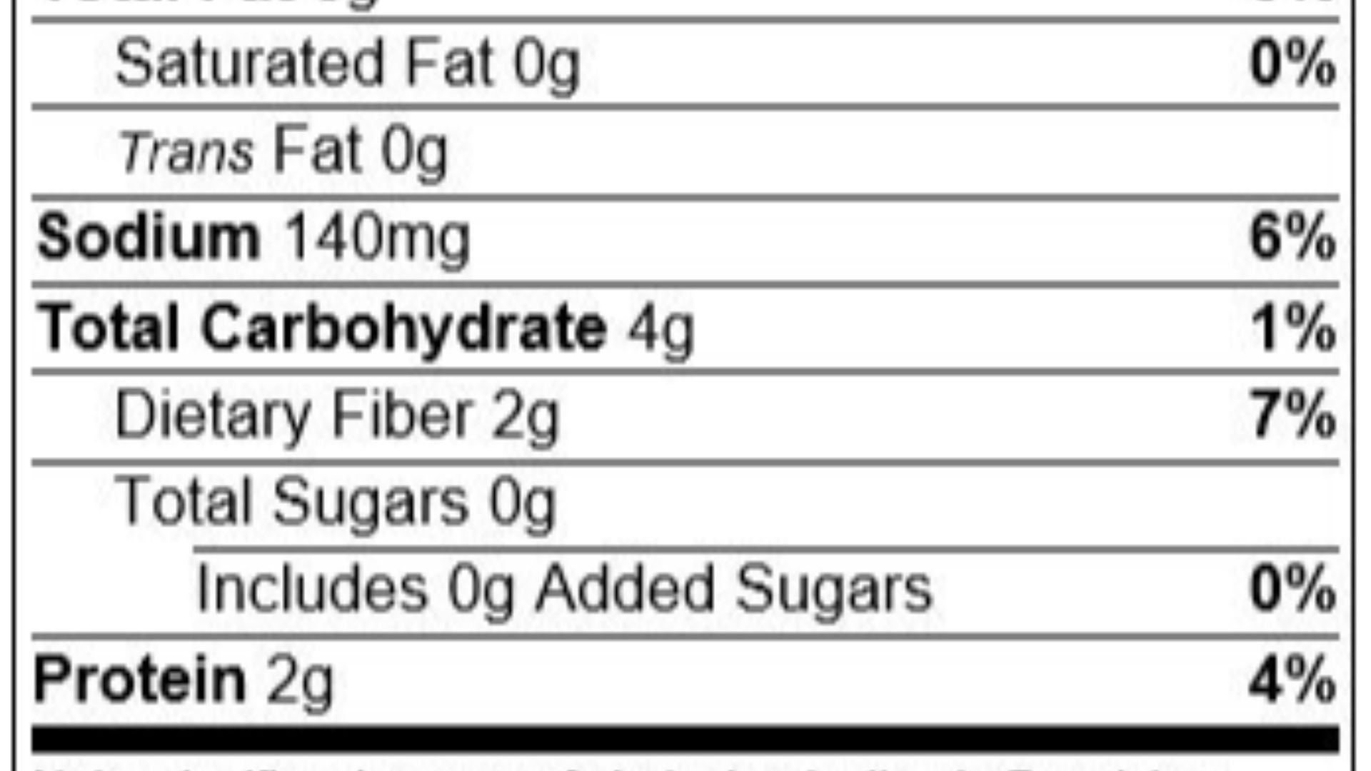 8. Ne pas lire les étiquettes nutritionnelles