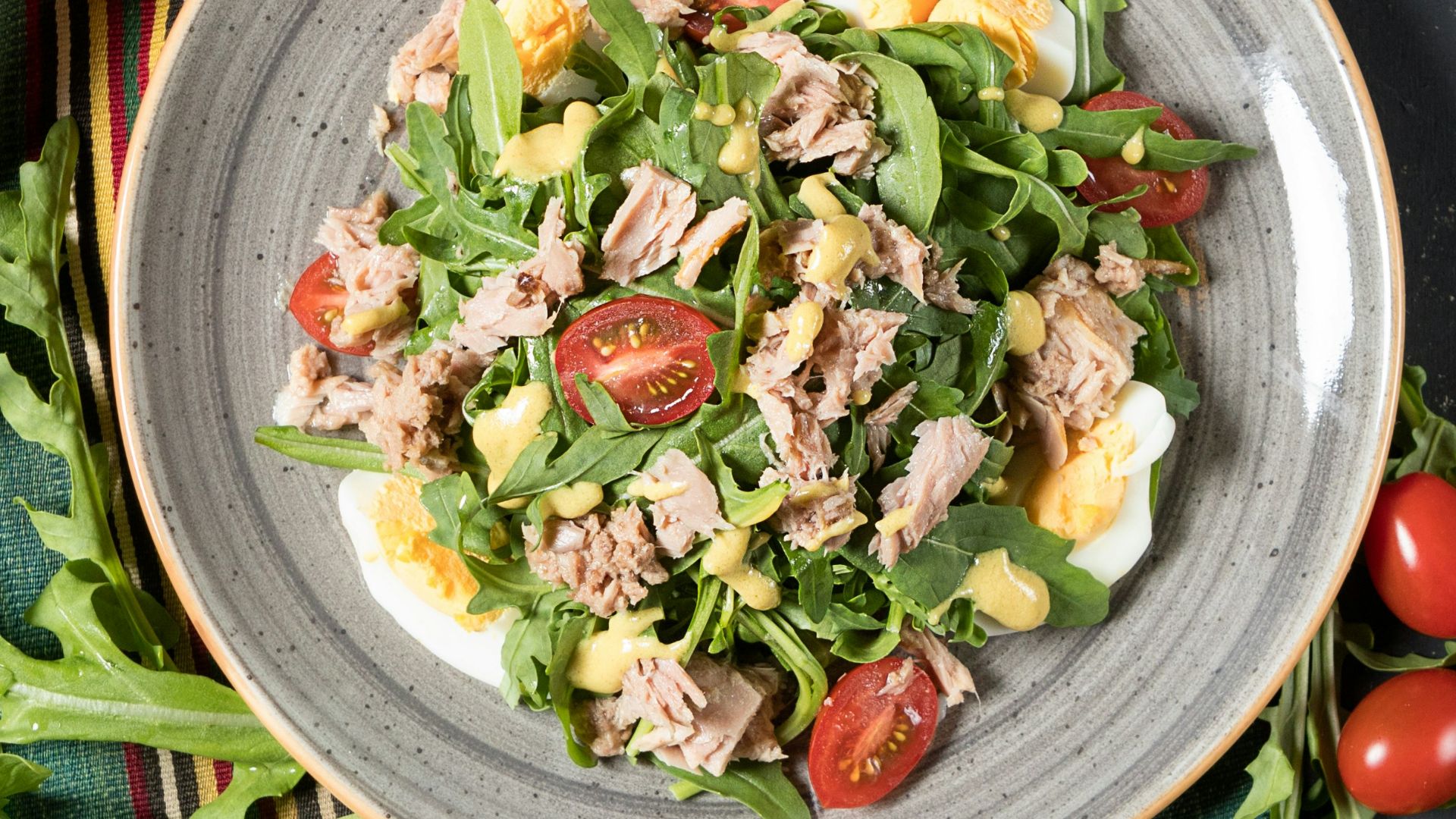 4. Salade de poulet grillé