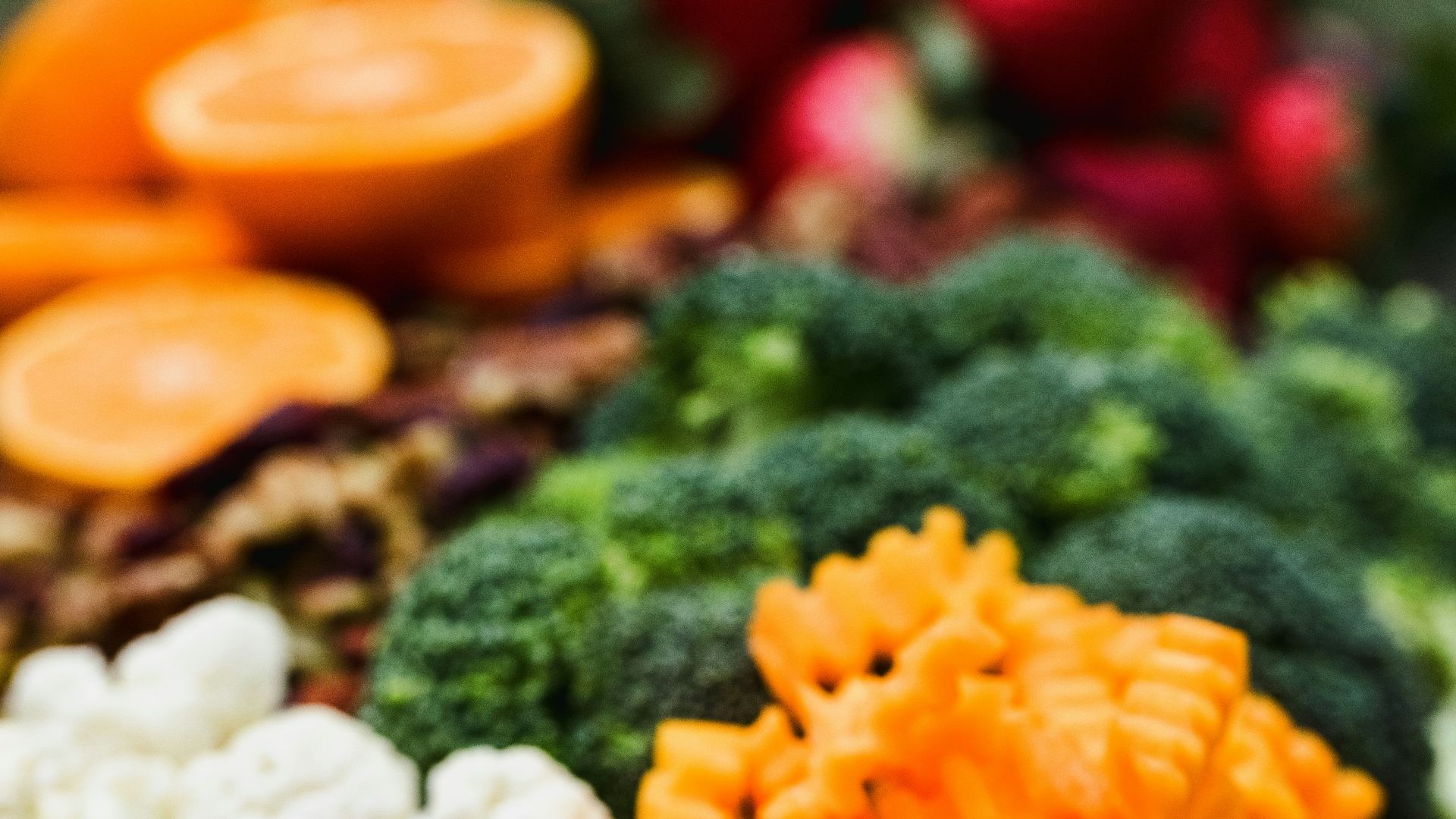 3. Plateau de légumes du commerce