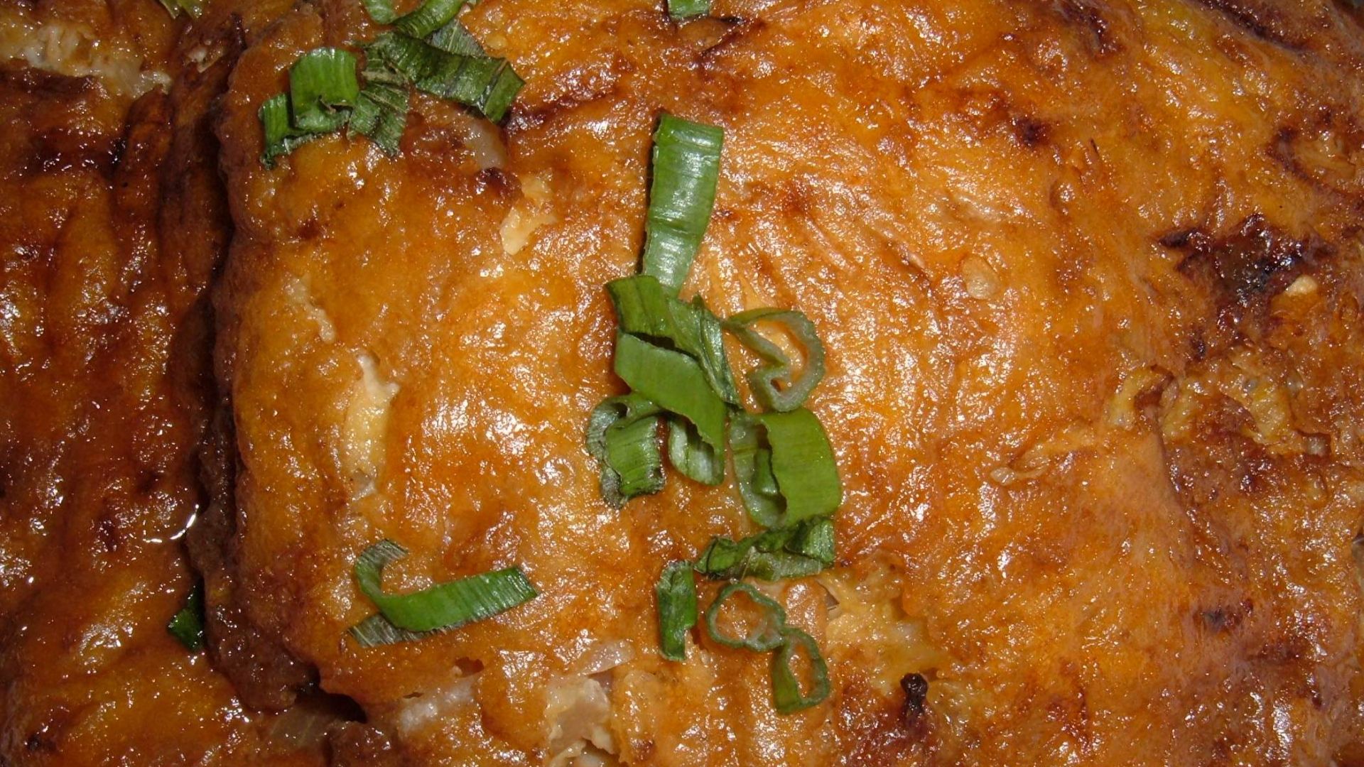 7. Egg Foo Young à la sauce